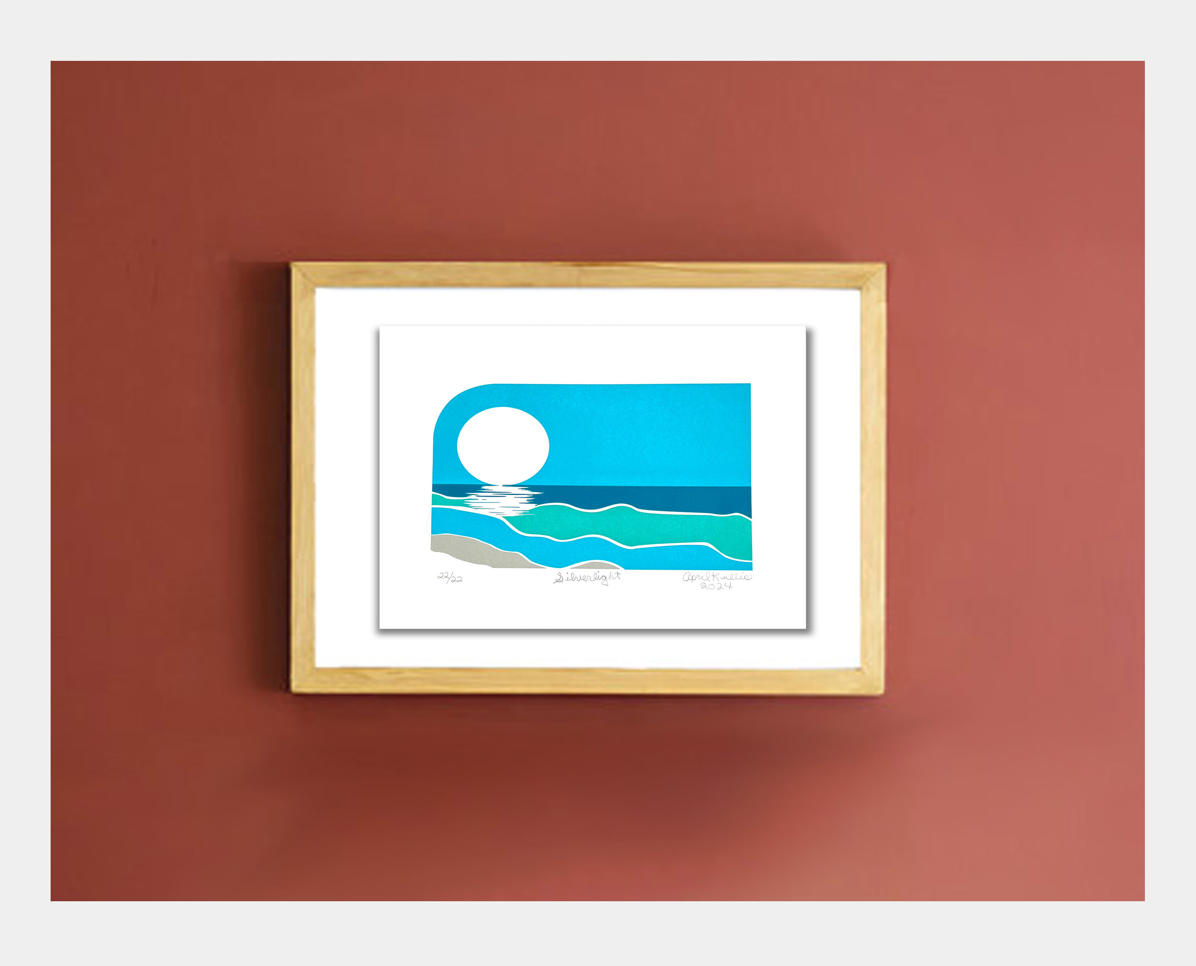 Exclusive Goldenlight Letterpress Print available at https://www.aprilkullis.com/print.html